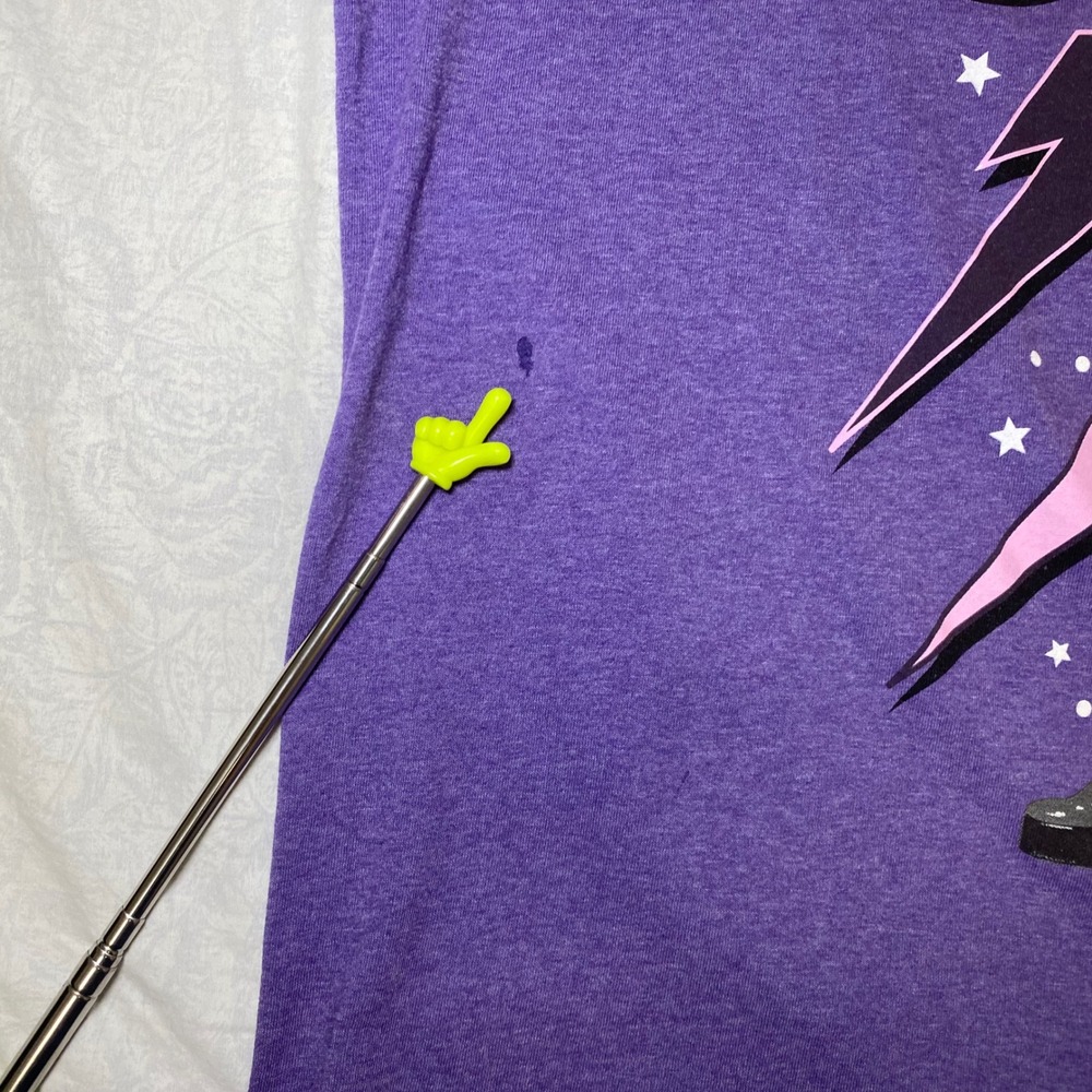 David Bowie Ziggy Stardust Graphic Band T-Shirt Purple XL 2022 Rock Music Tee - Picture 2 of 5